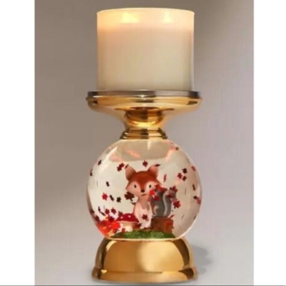 New in box Bath and Body Works 🦊 Fox Autumn water globe